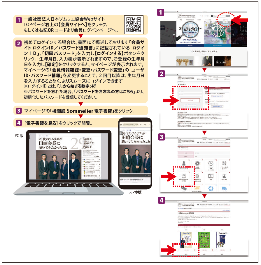 Web Sommelier閲覧方法